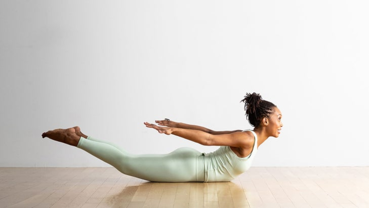 Bridge Pose chest opening posture improvement shoulder stretch
