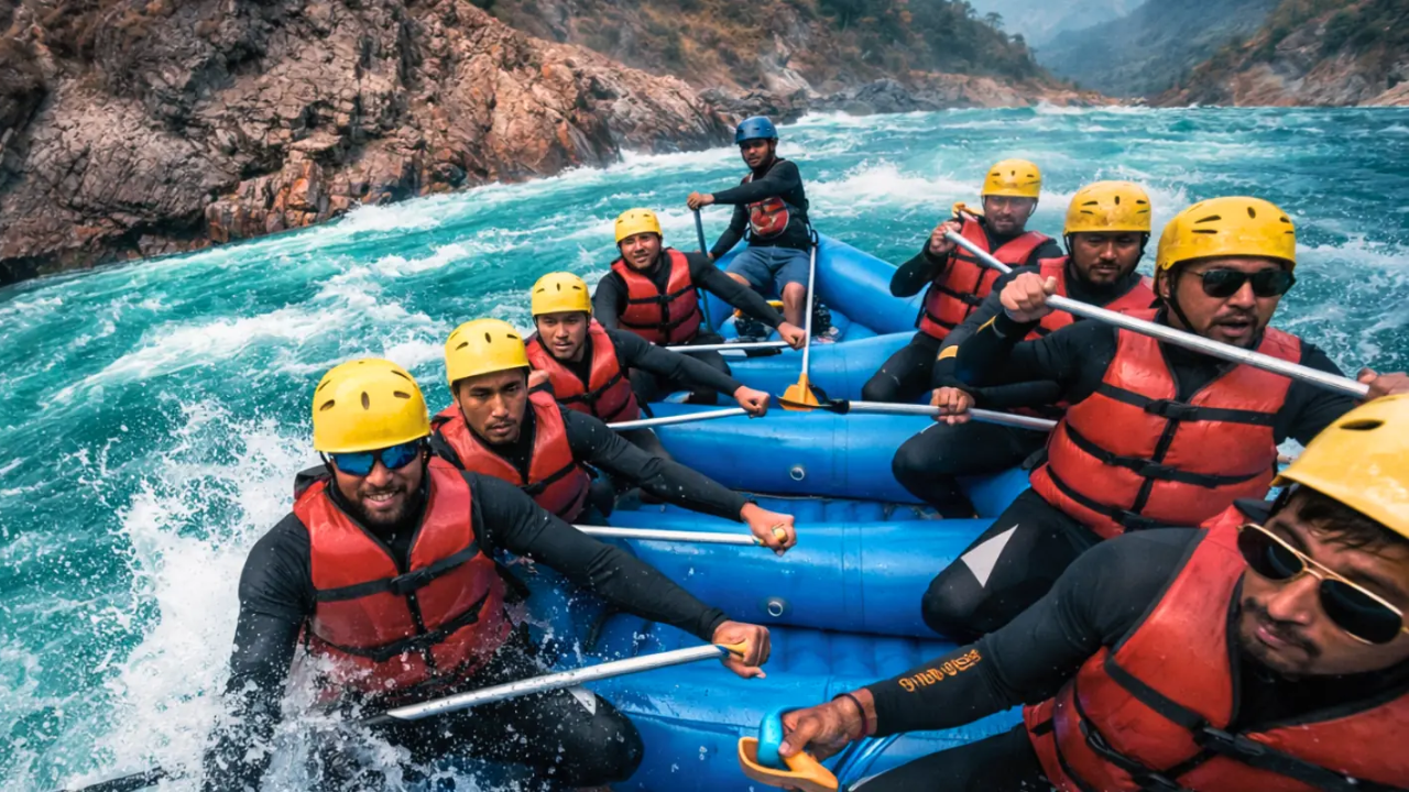 Rishikesh river rafting guide with cost routes and safety tips for adventure seekers visiting Rishikesh