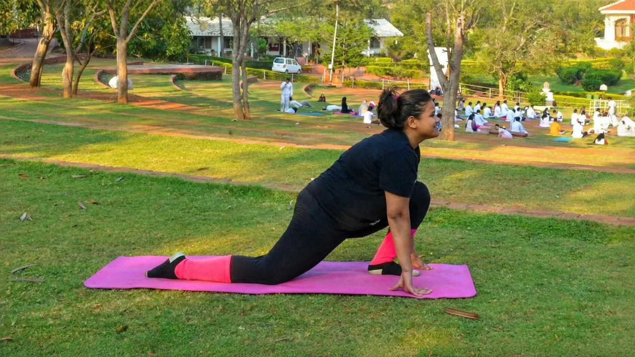 Surya Namaskar Sun Salutation yoga for women weight loss fat burning