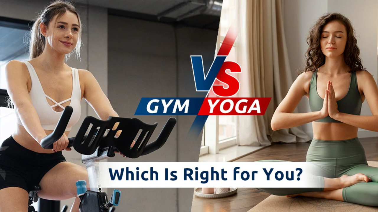 Yoga vs gym for weight loss and fat burning comparison